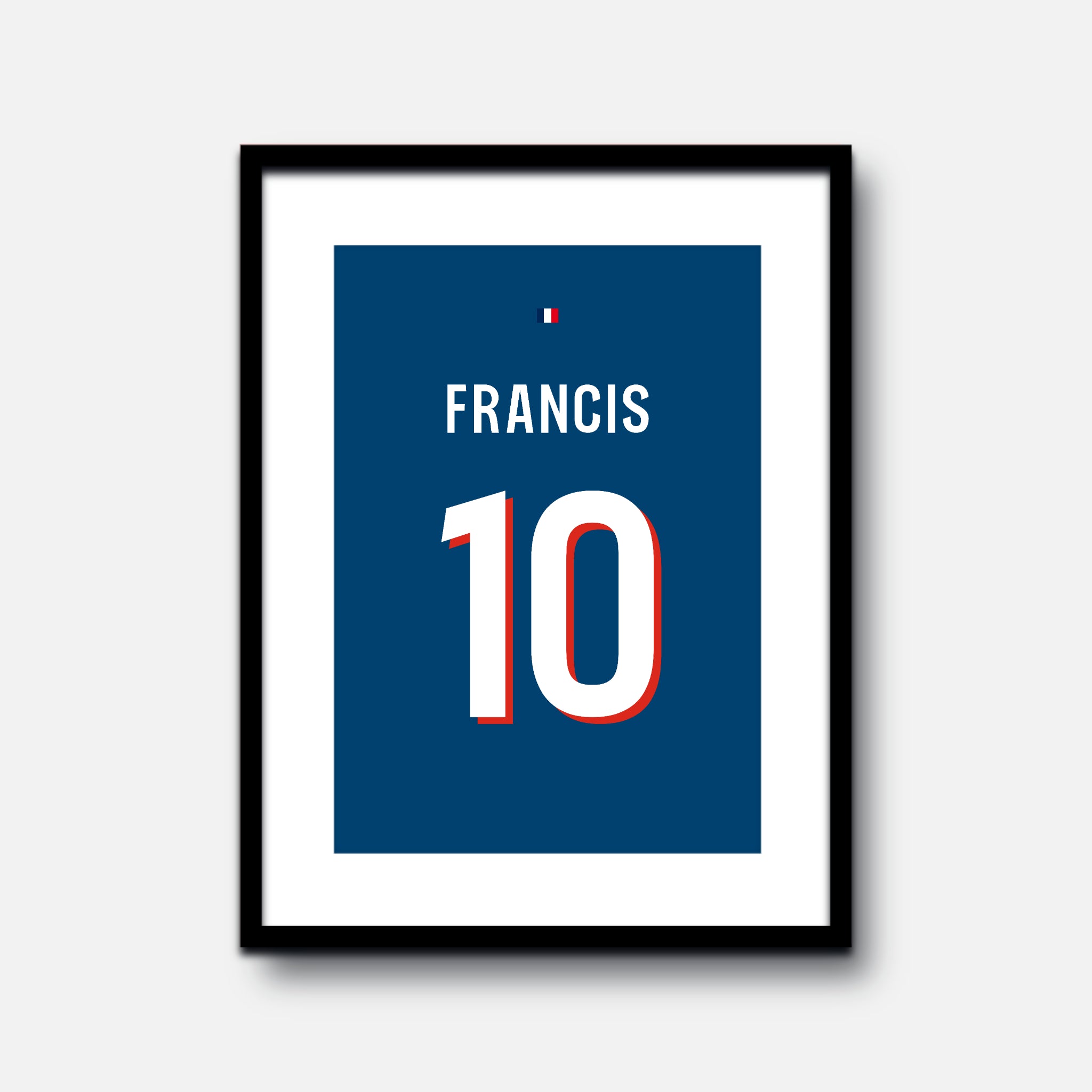 Club Shirt Framed Print