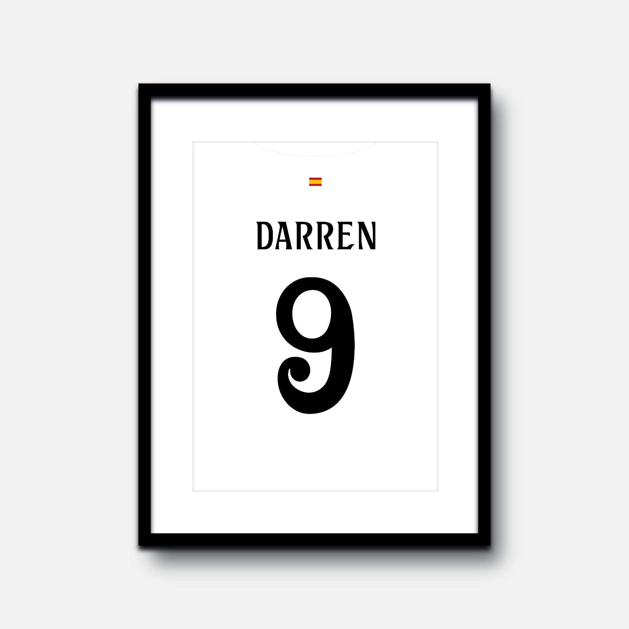 Club Shirt Framed Print